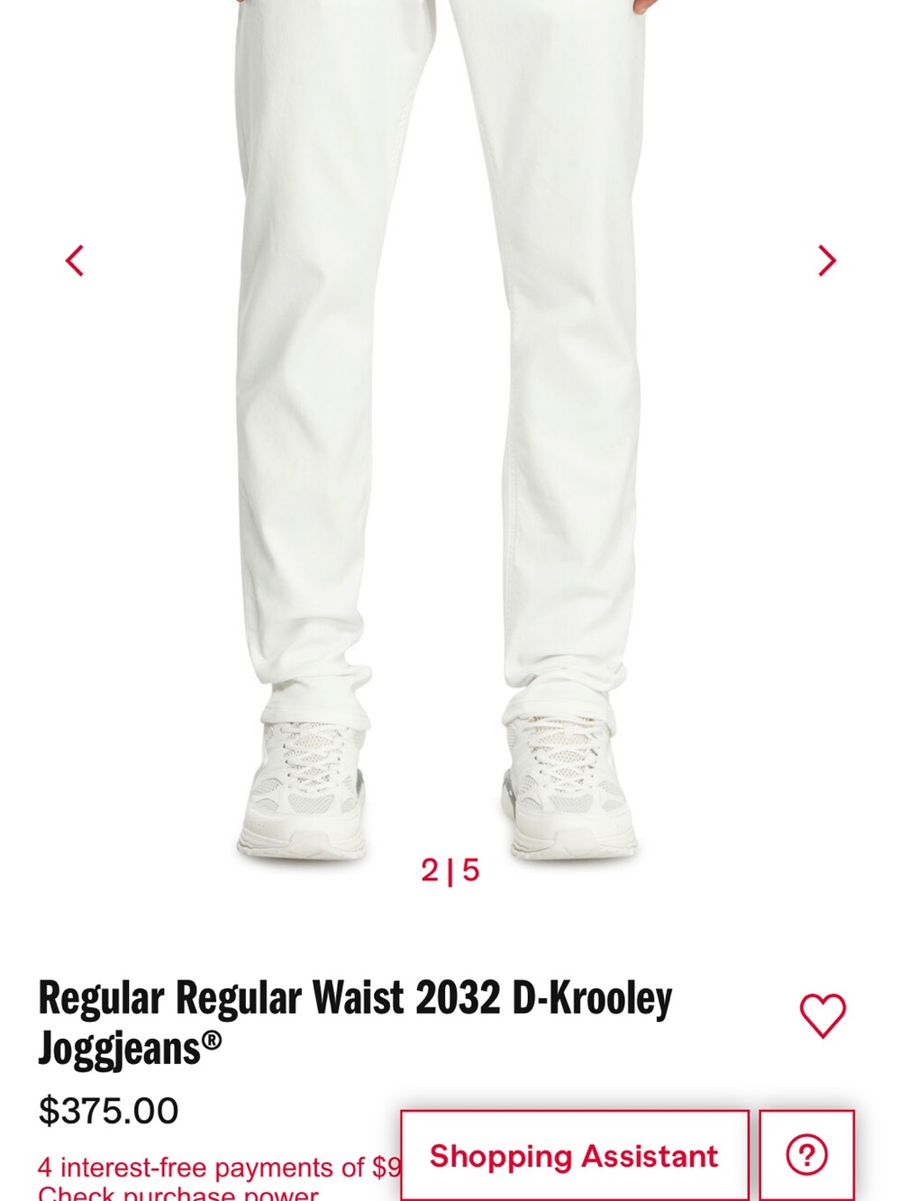 Diesel 2030 D-krooly joggjeans. Rare.